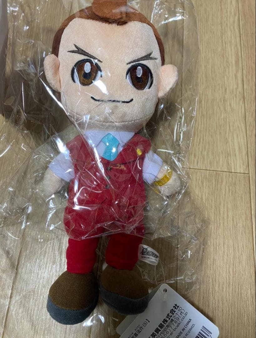 三英貿易 逆転裁判 ぬいぐるみ 王泥喜法介 S　カプコン