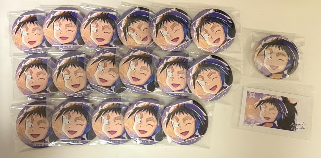 忍たま乱太郎 久々知兵助 缶バッジ イラストカード