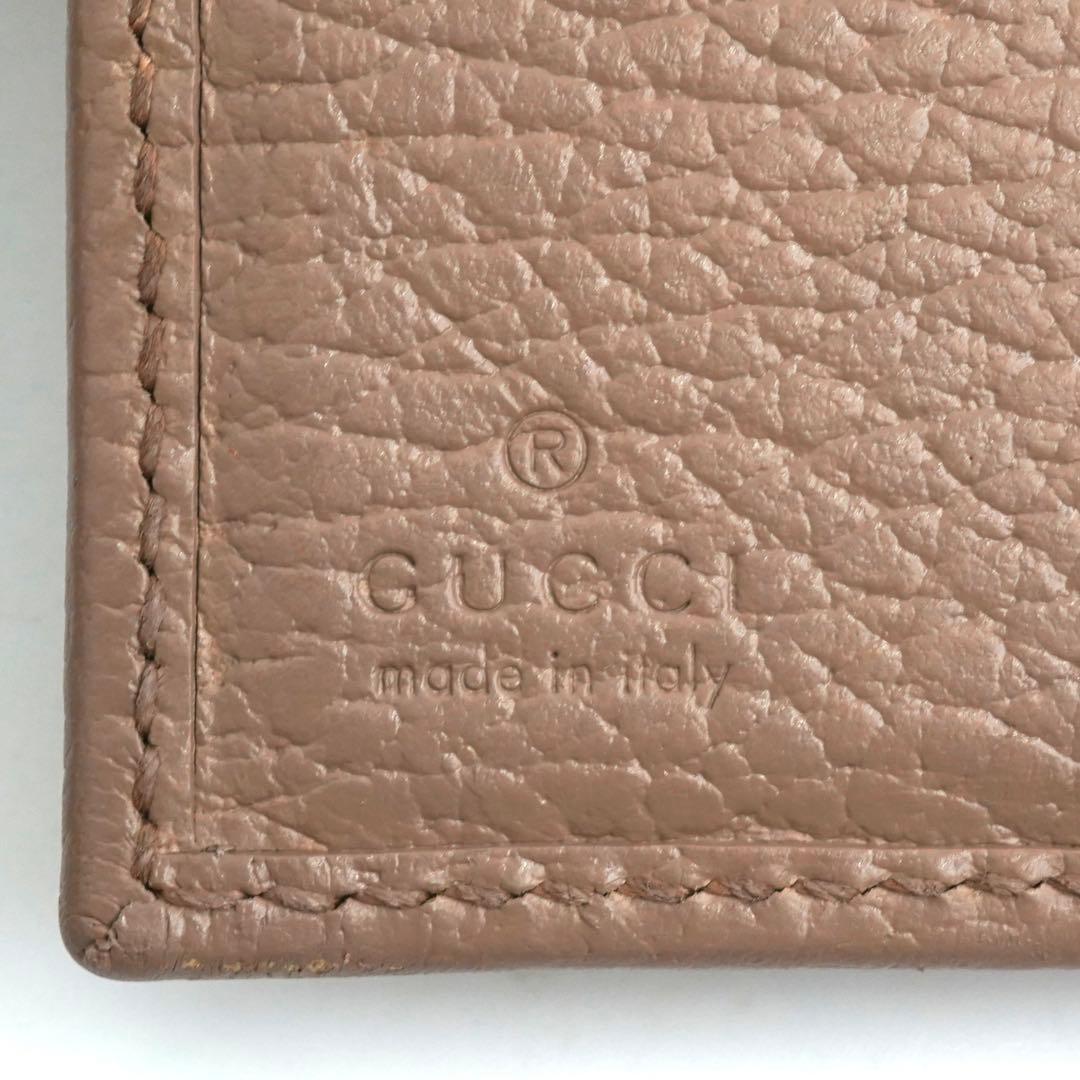 ✨新品未使用✨　GUCCI ミニ財布　マーモント　GGロゴ エンボスロゴ