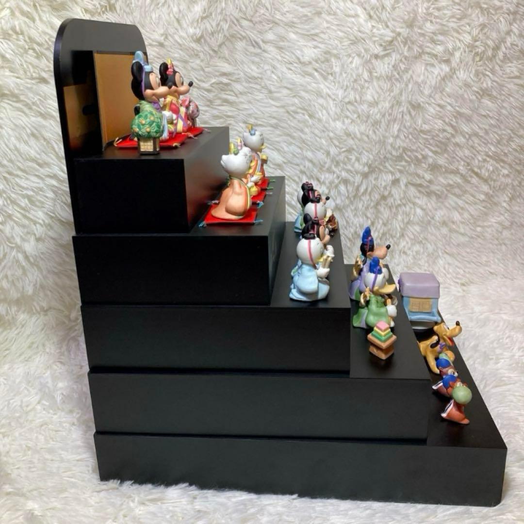 くーちゃん⭐️希少⭐️激レア ディズニー雛人形 五段飾り 陶器製 ひな祭り