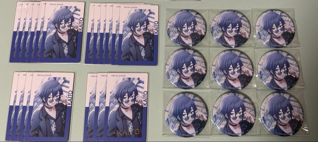 プロセカ エピカ 14A グリッター缶バッジ 24B KAITO