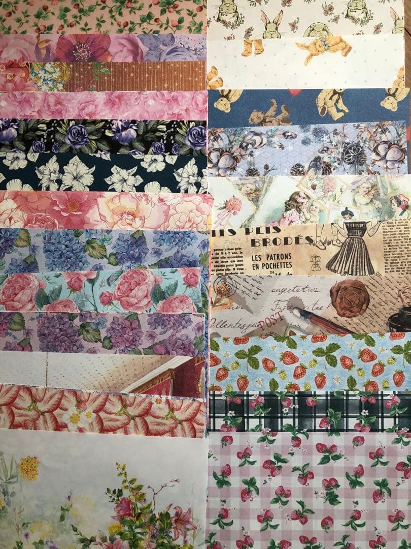 ■A4 デザペ おまかせ50枚■A ランダム デザインペーパー 国内 海外作家