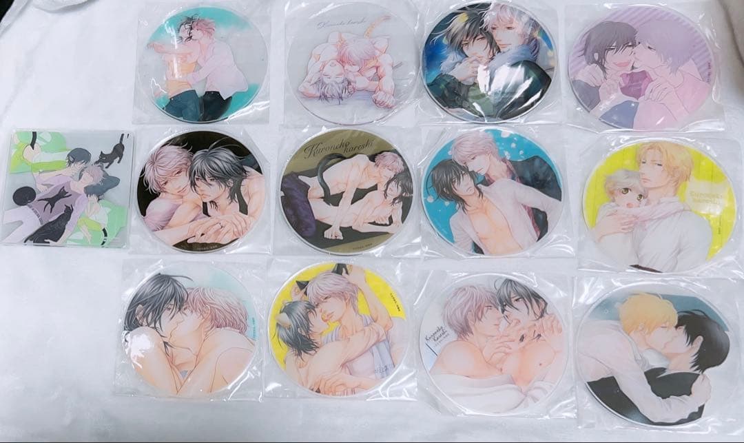 クロネコ彼氏シリーズ アクリルコースター 左京亜也 先生 まとめ売り