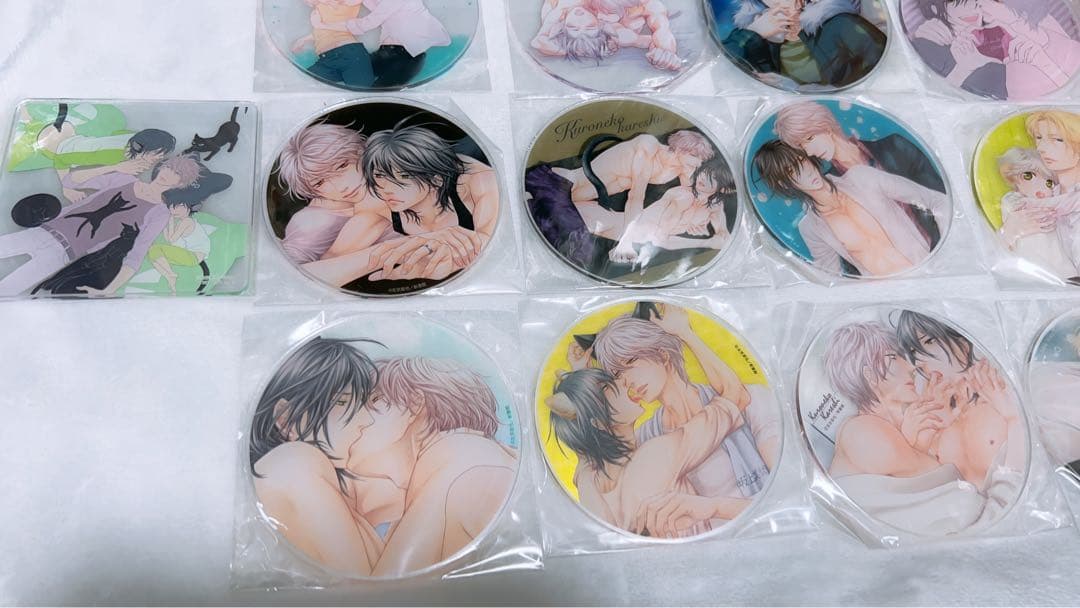 クロネコ彼氏シリーズ アクリルコースター 左京亜也 先生 まとめ売り