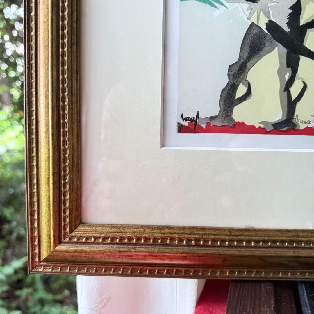 2165様感謝‼️タペストリー巨匠ジャン・リュクサ「デュフィへのオマージュ』