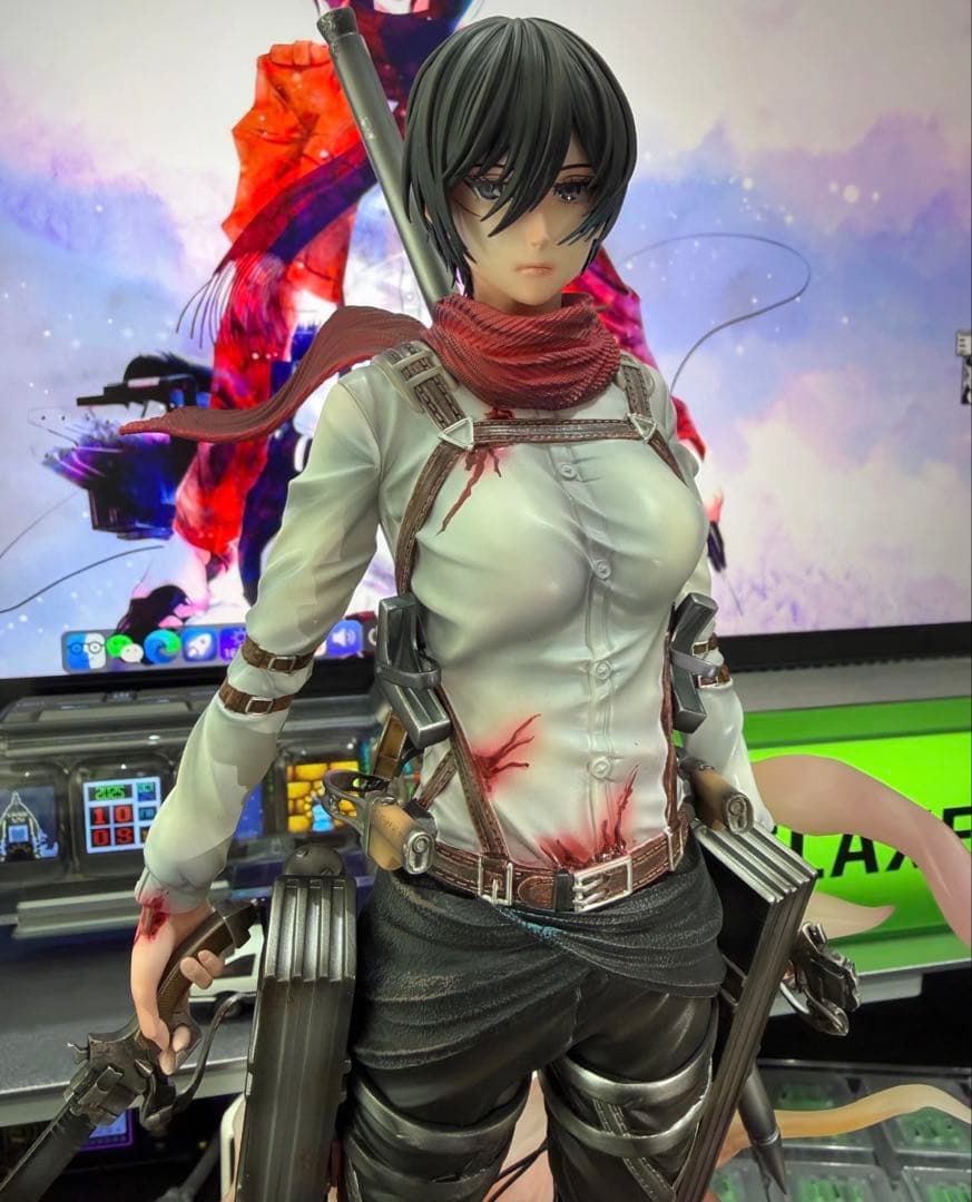 進撃の巨人 ③ ミカサ・アッカーマン ガレージキット ガレキ スタチュー