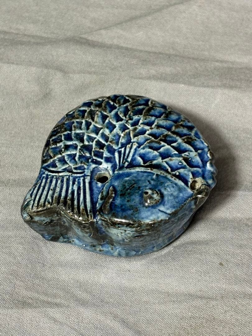 李朝　魚型水滴