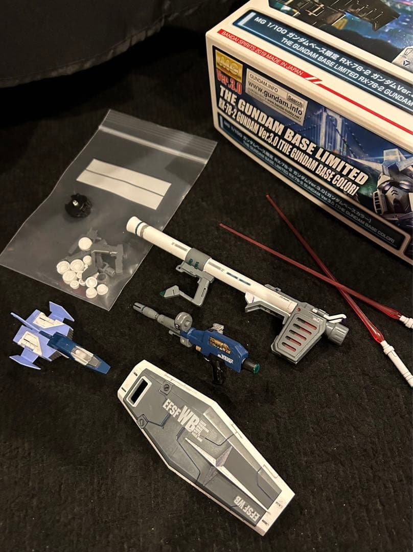 最終値下げ MG1/100LED ガンダムBASE LIMITED 限定 全塗装