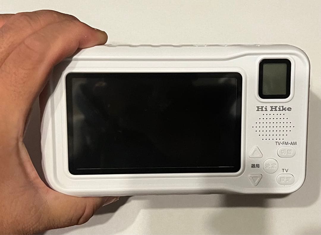 残り1台　防災用　ポータブルテレビ　ラジオ　電源　自家発電　カラー　ブラック