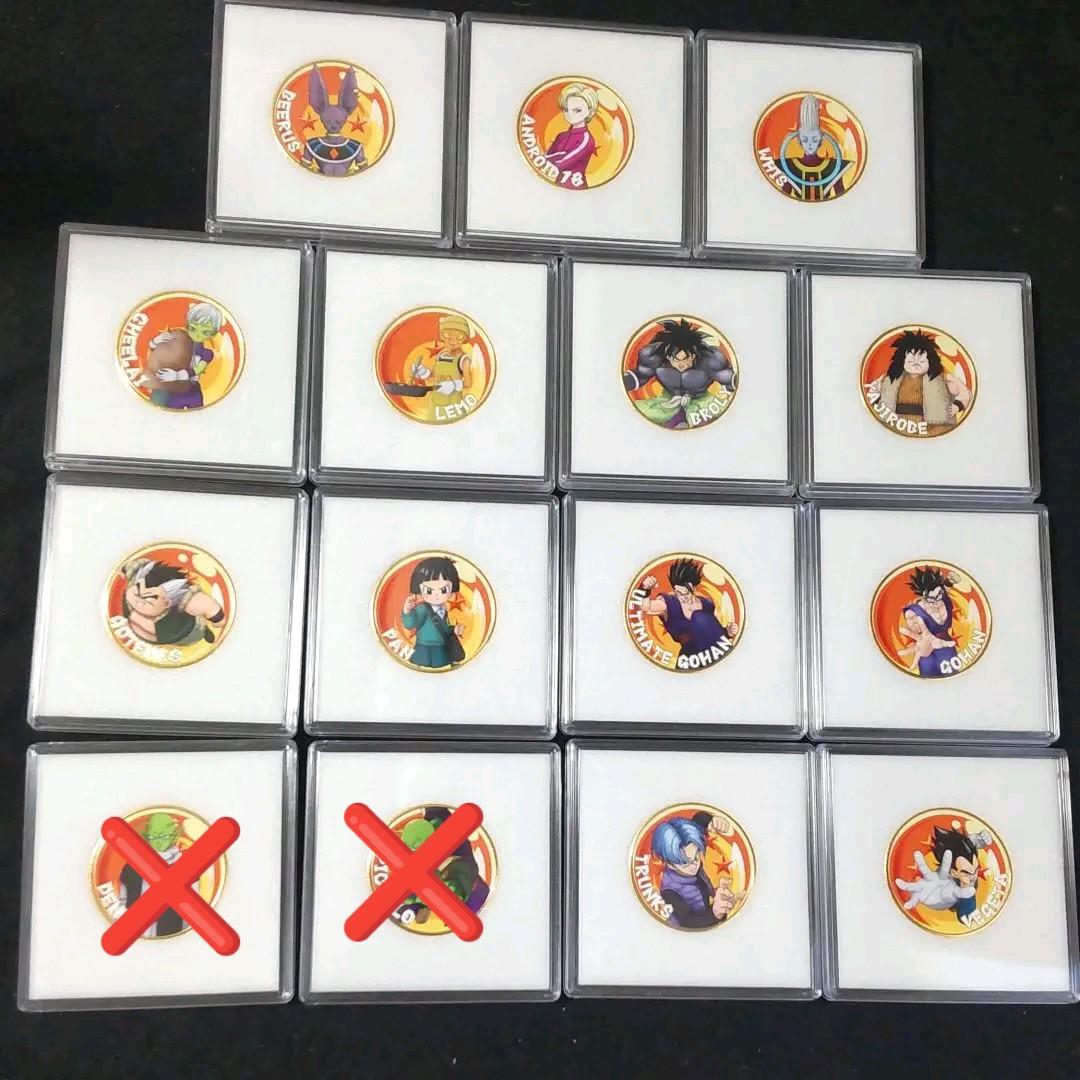ドラゴンボール 超 トレーディングメダル　メダル ブロリー ビルズ 悟空 悟飯