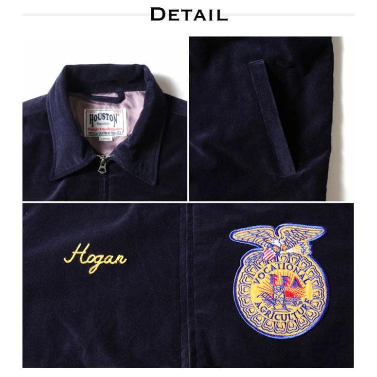 新品タグ付き＊HOUSTON ヒューストン FFAジャケット ブラック L