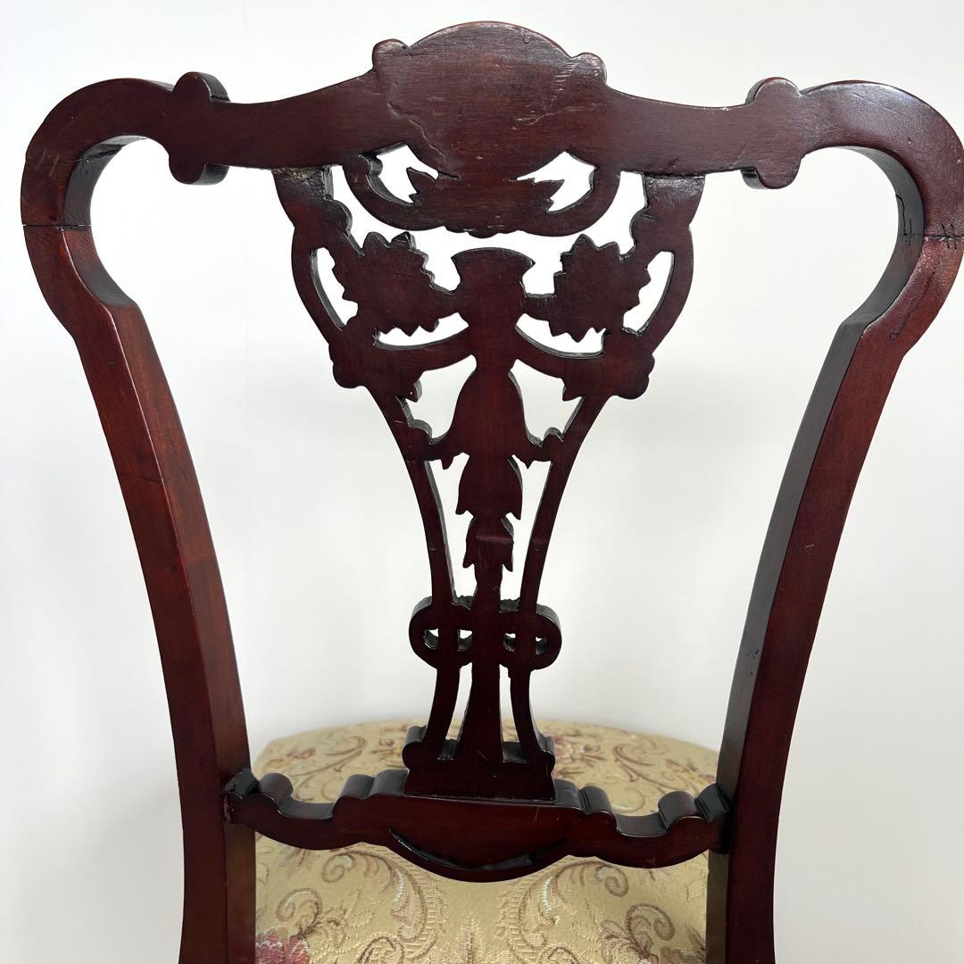 アンティーク　サロンチェア　ヨーロッパ家具