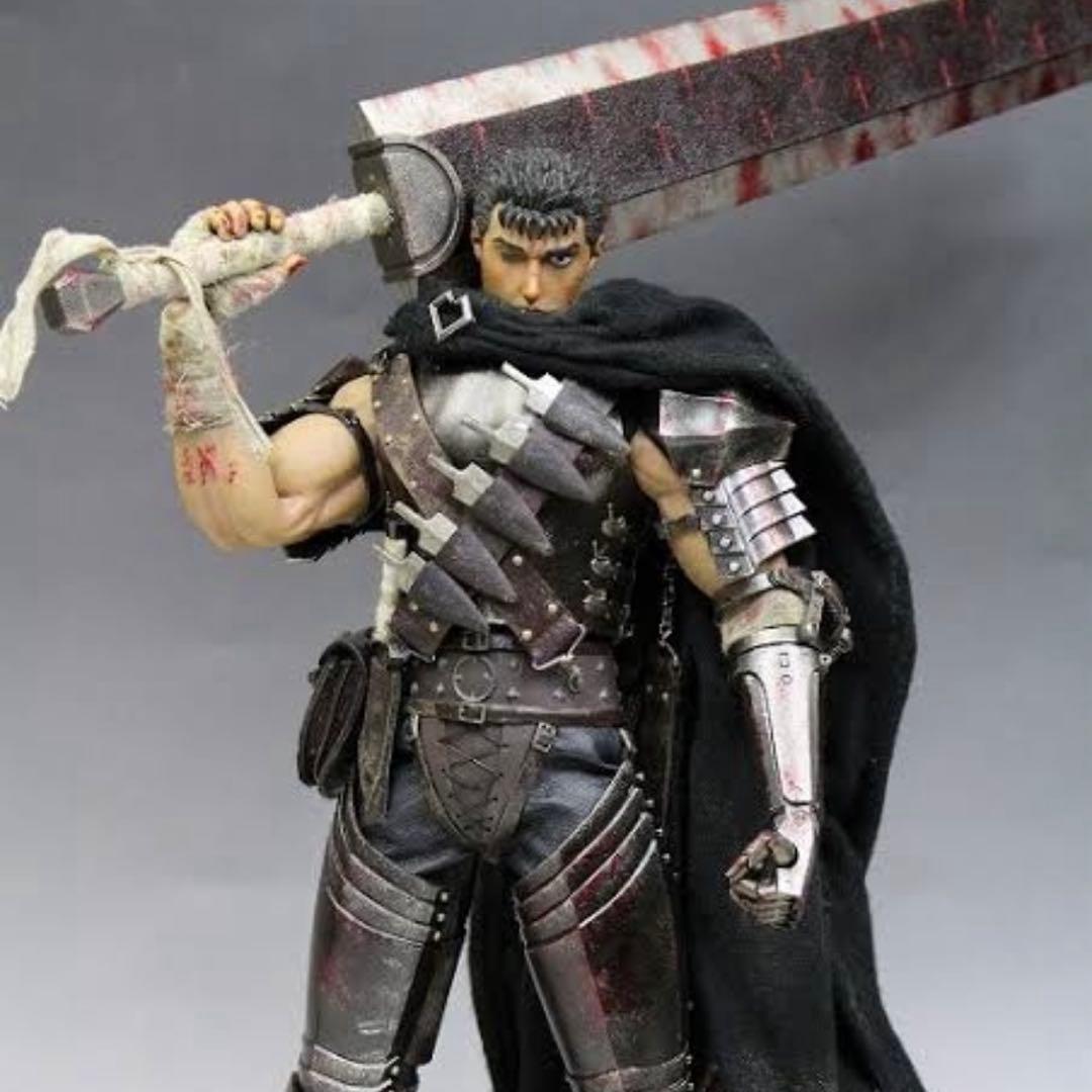ベルセルク threezero gecco ガッツ　フィギュア。