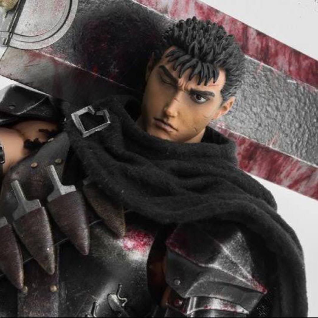 ベルセルク threezero gecco ガッツ　フィギュア。