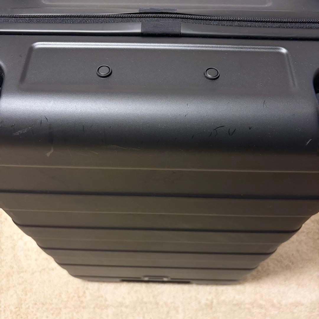 美品　無印　キャリー　75L ブラック