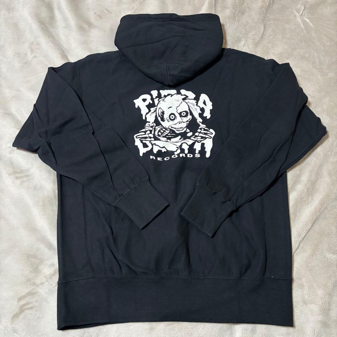 横山建 BBQ CHICKENS パーカー ブラック XL