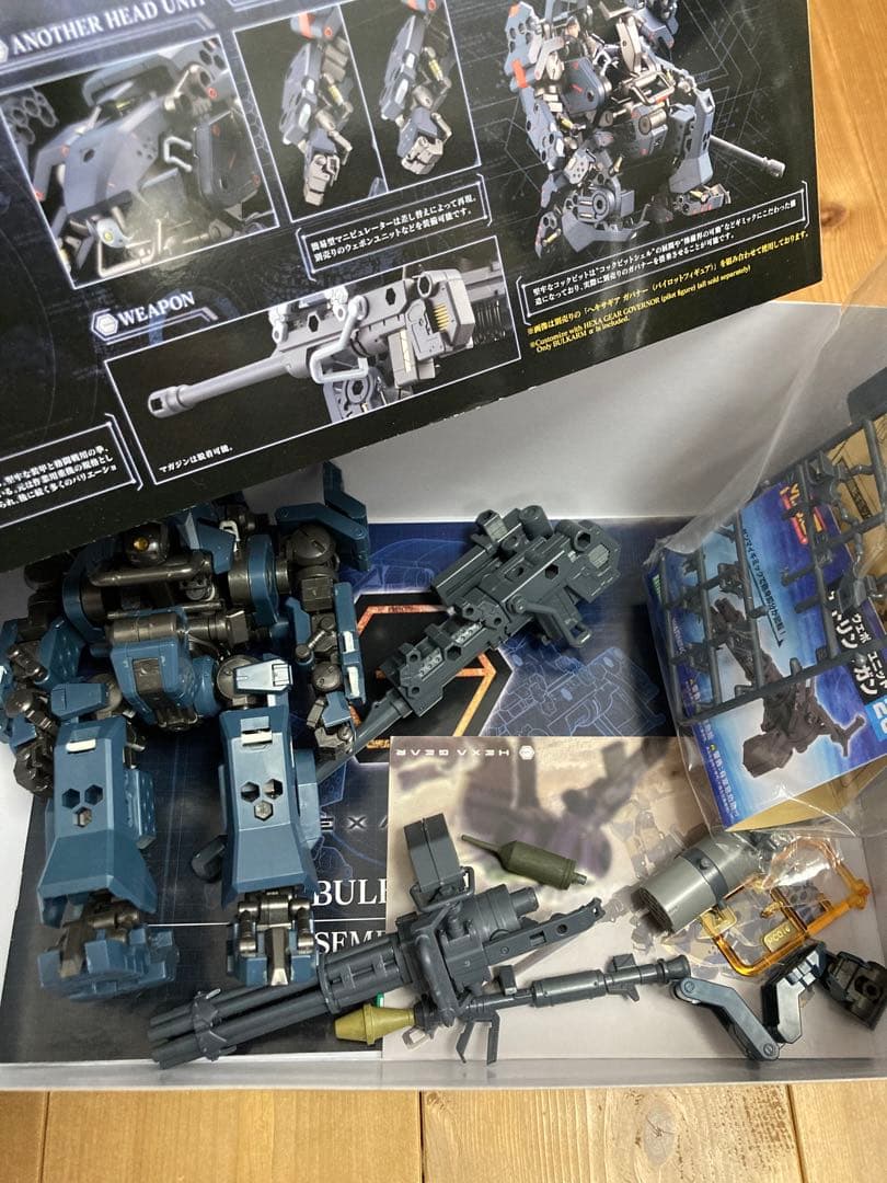 【おまけMSGつき！】ヘキサギア　バルクアームα（アルパ）　微塗装済み完成品