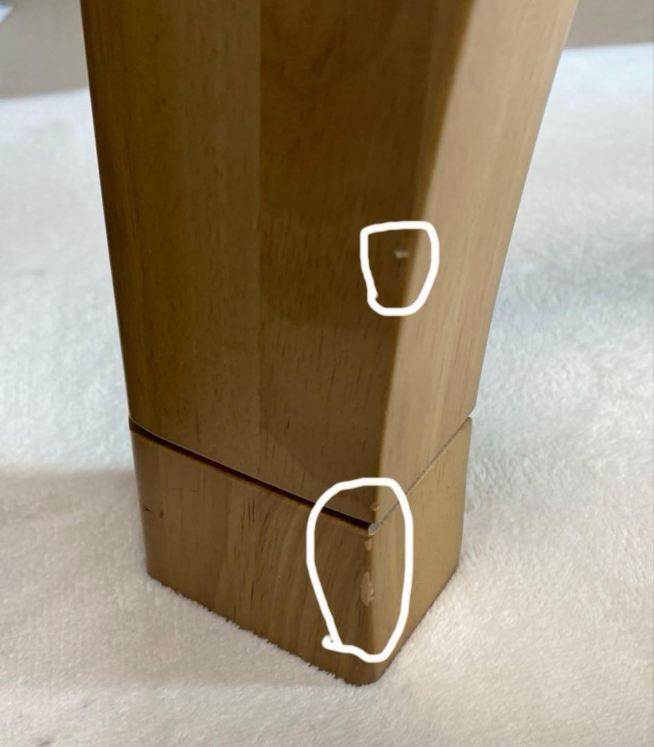 ナチュラルウッド こたつテーブル