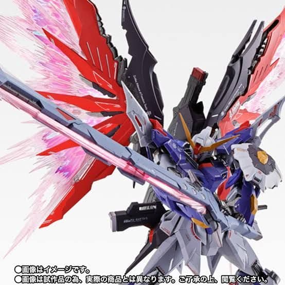 新品未開封　メタルビルド　デスティニーガンダム　SOUL RED