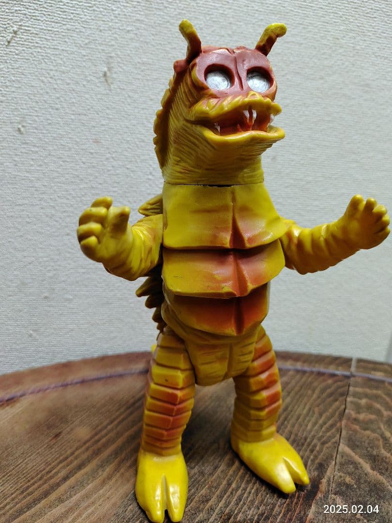 昭和レトロ 当時物 ブルマァク キーラ 珍色 スタンダードソフビ 怪獣マルサン