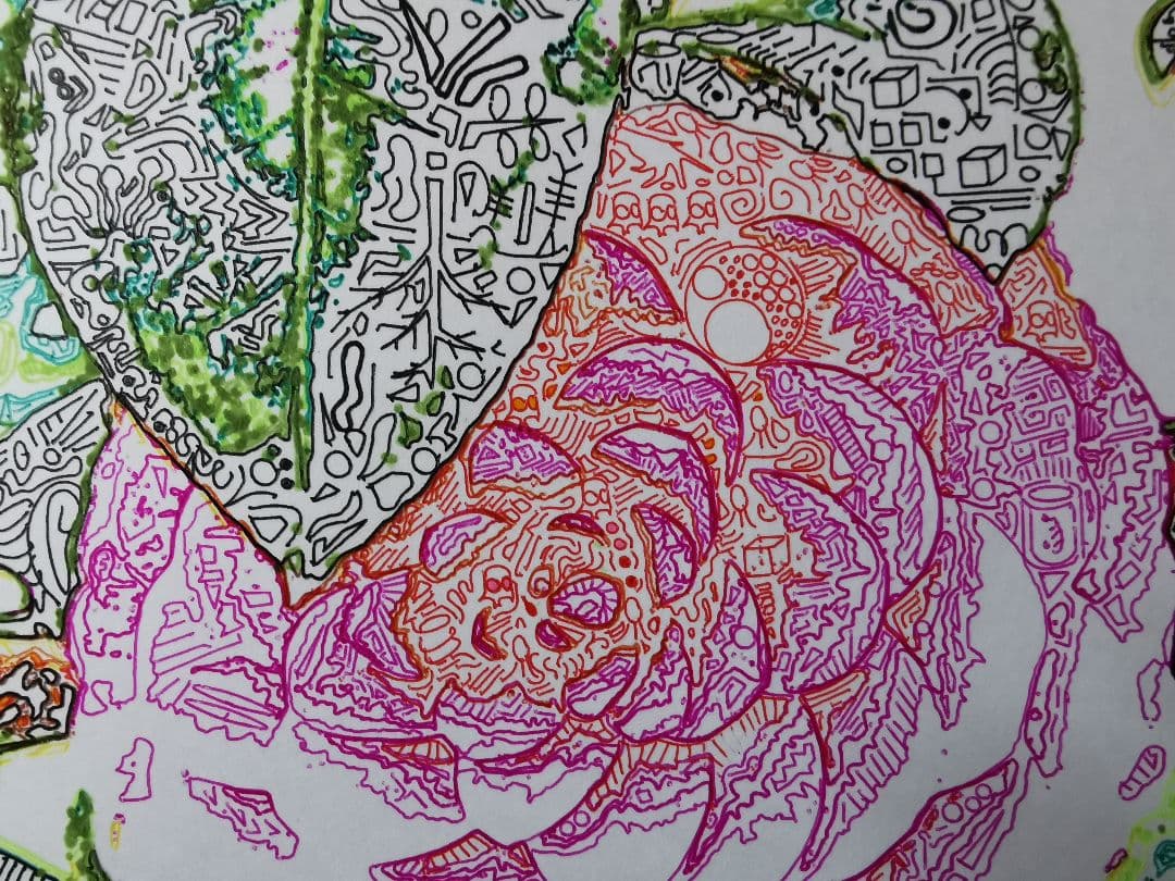 日比谷公園の赤い花