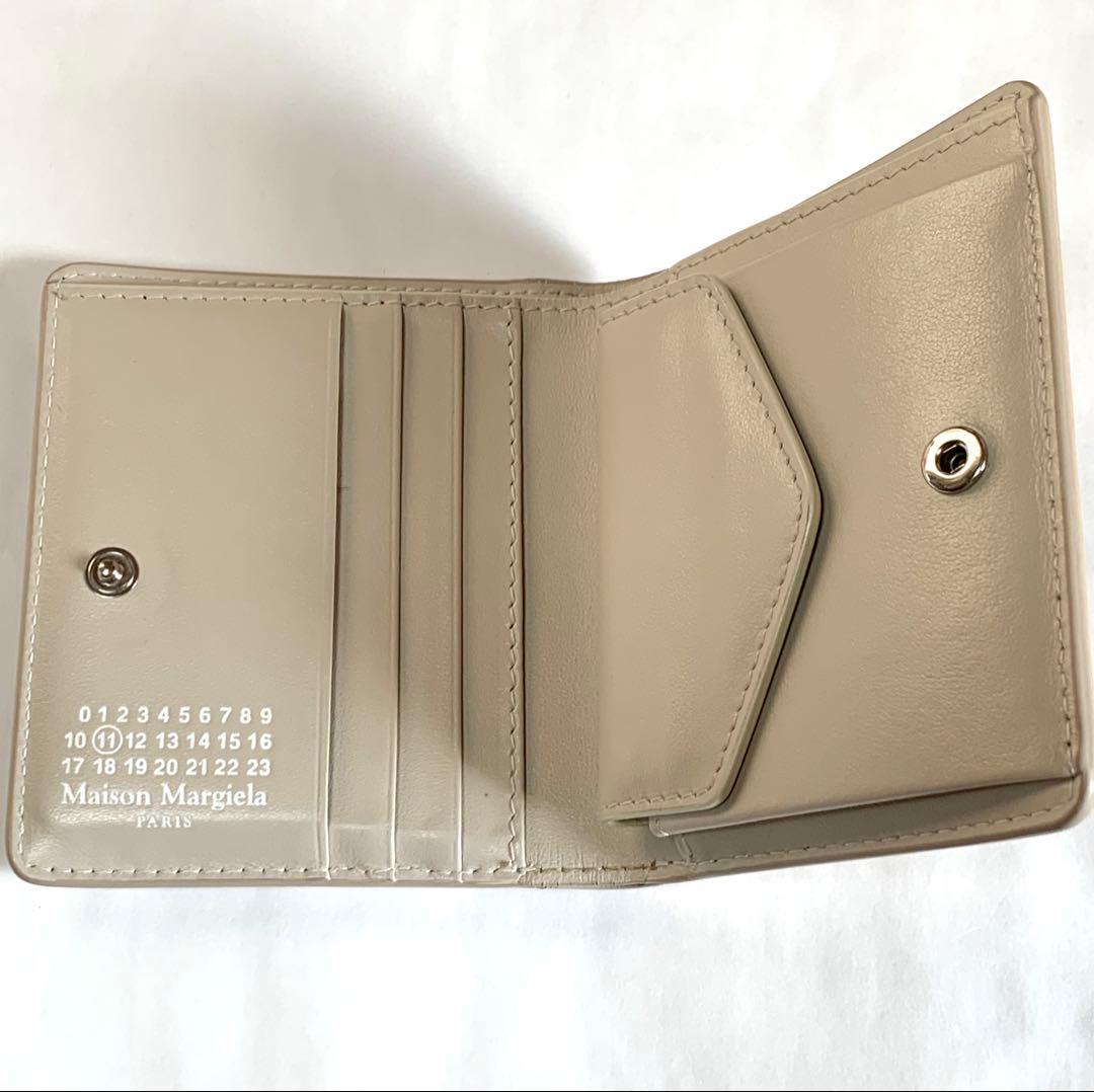 Maison Margiela ベージュ 二つ折り財布