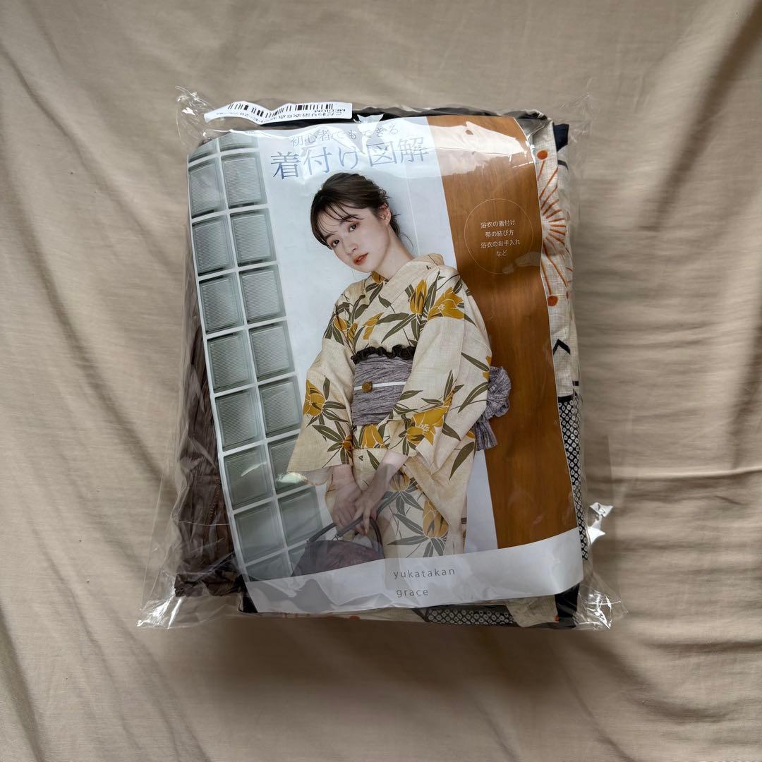 こだわり浴衣5点セット ゆかた館グレース Mサイズ