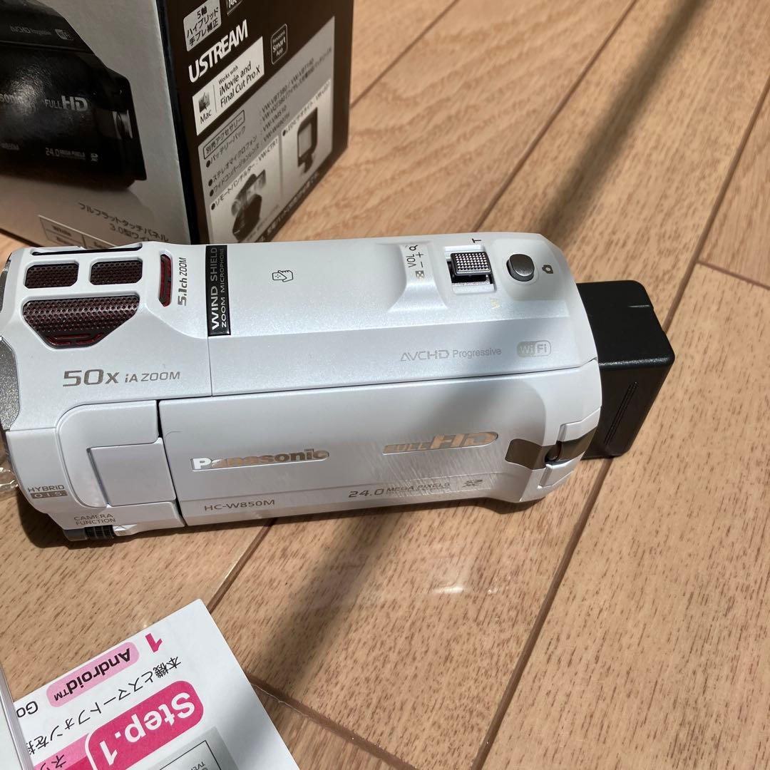 ま Panasonic HC-W850M ビデオカメラ