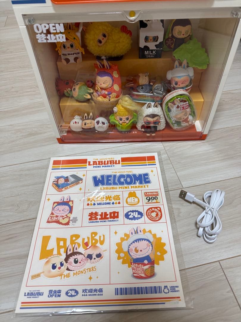THE MONSTERS LABUBU Wacky Martコンテナフィギュア