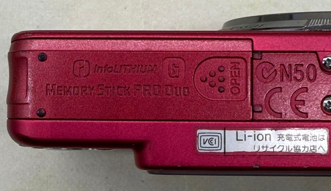 Sony Cyber-shot DSC-W170赤コンデジ ＃243