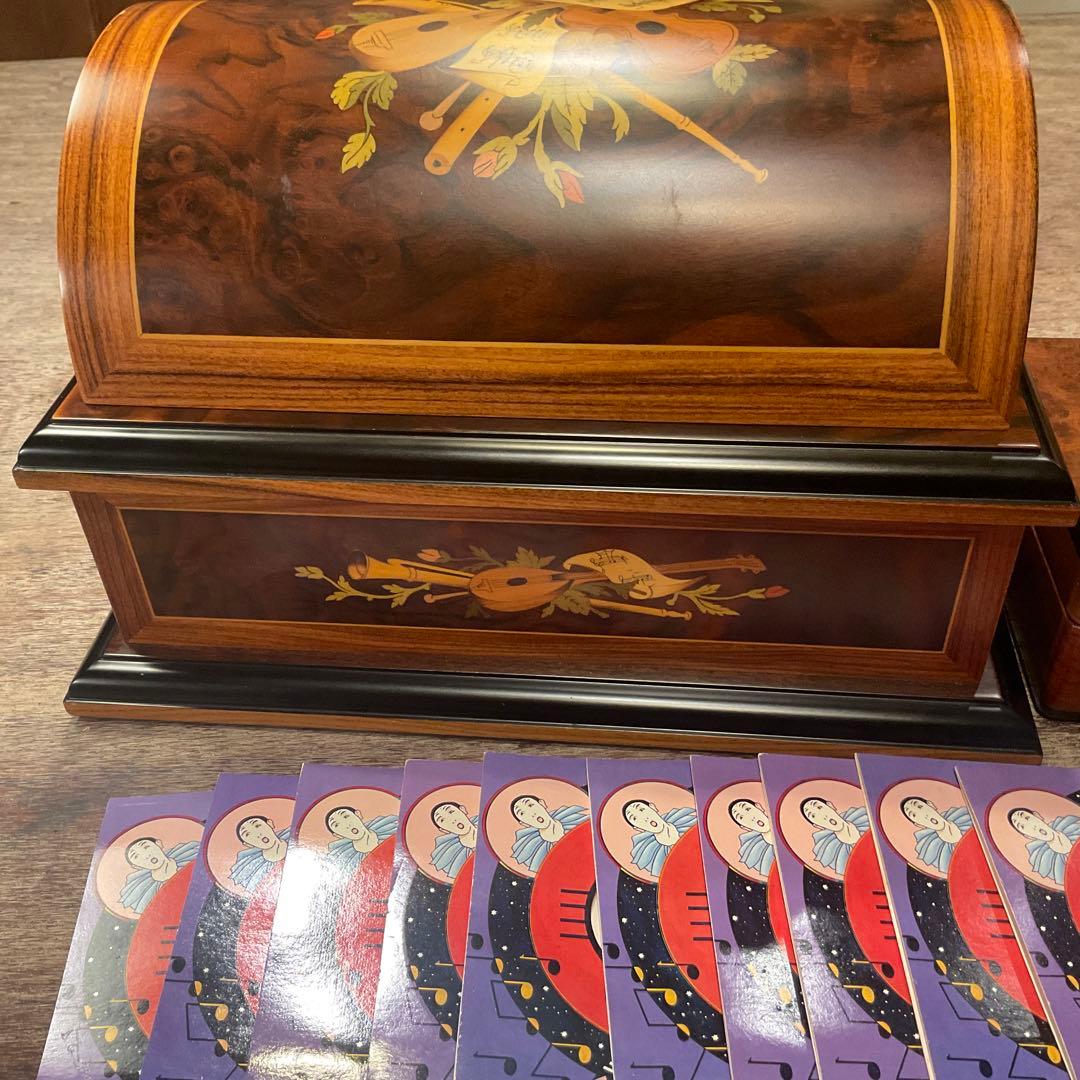 美品！REUGE リュージュ ディスク交換式 ドーム型 オルゴール 動作確認済