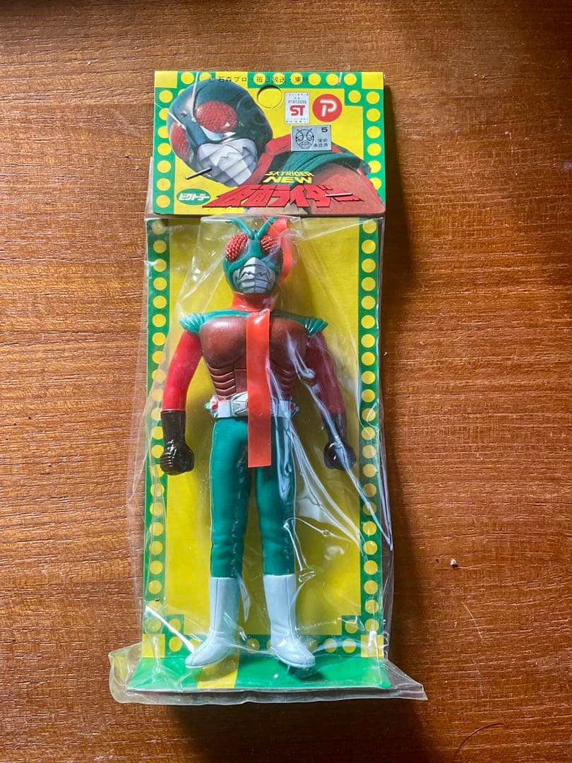 仮面ライダースカイライダーピクトラー ソフビ ポピー 当時物