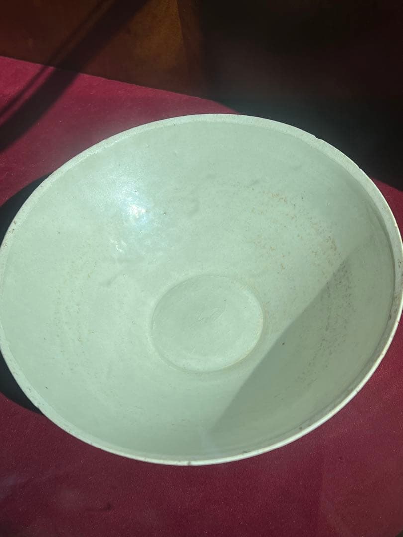 中国宋定窯蓮花文碗官窯　唐物　古美術品　江戸　アンティーク骨董　コレクション青磁