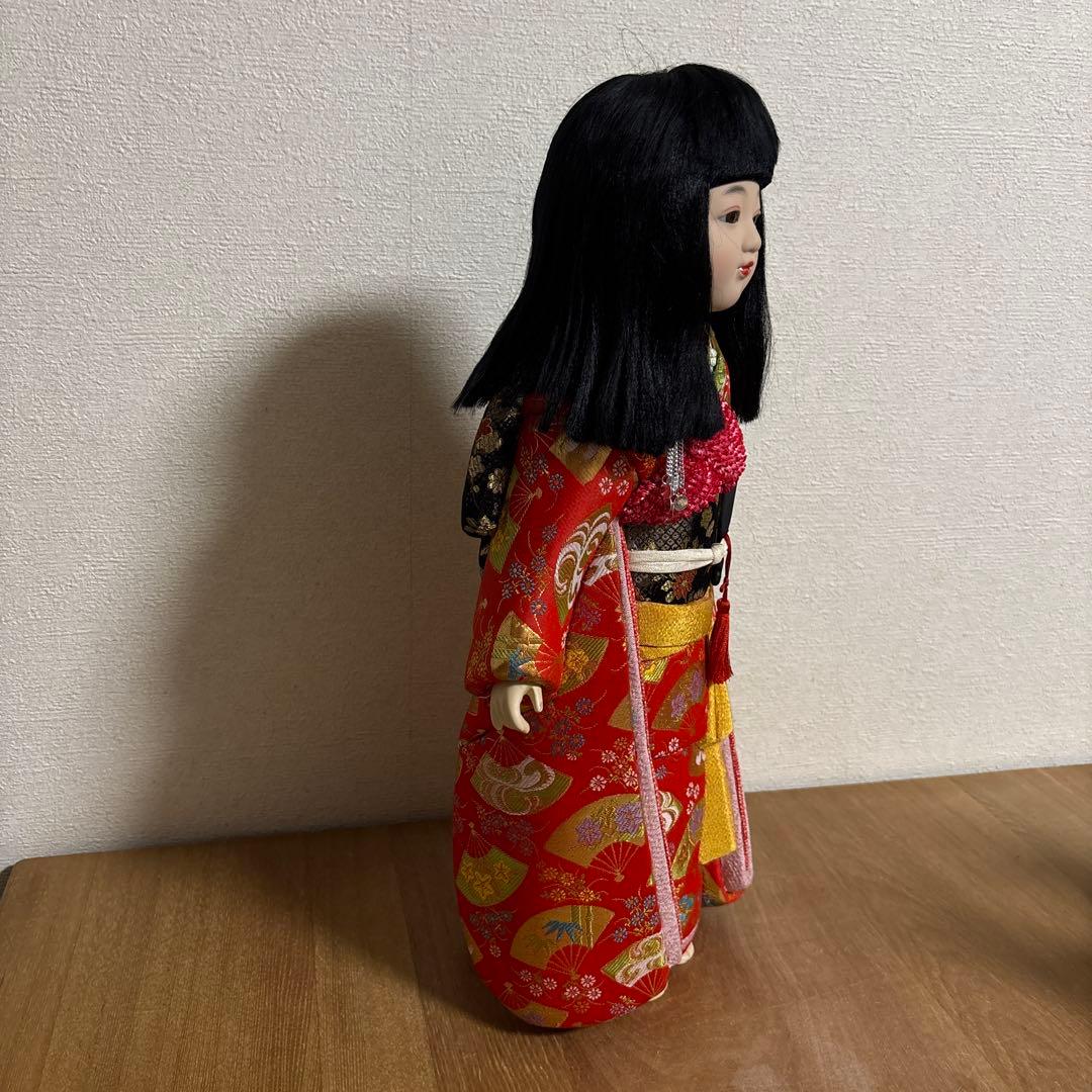 市松人形 日本人形 置物　木目込