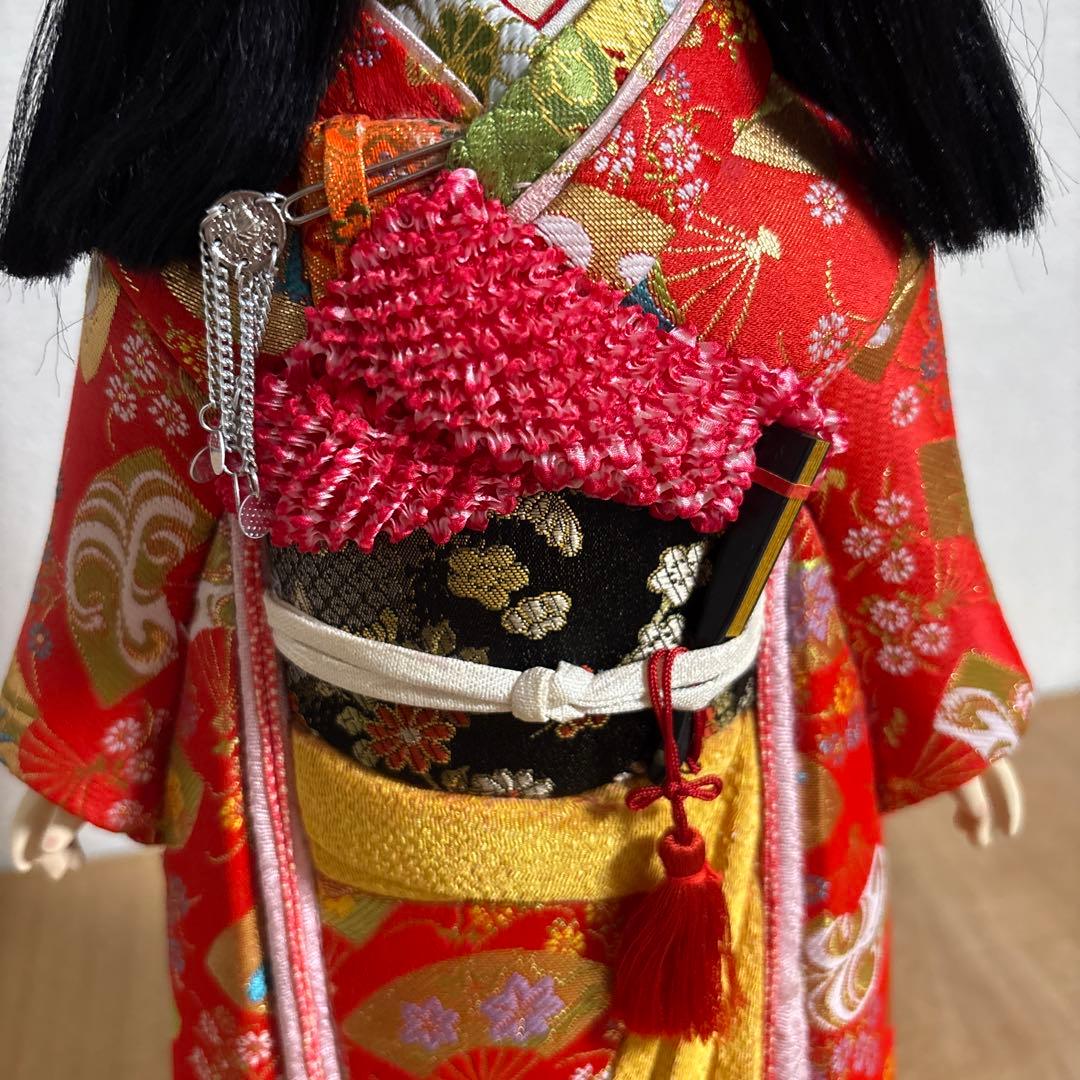 市松人形 日本人形 置物　木目込