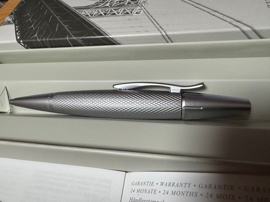 ファーバーカステル　エモーションボールペン　ピュアシルバー武道家さん専用