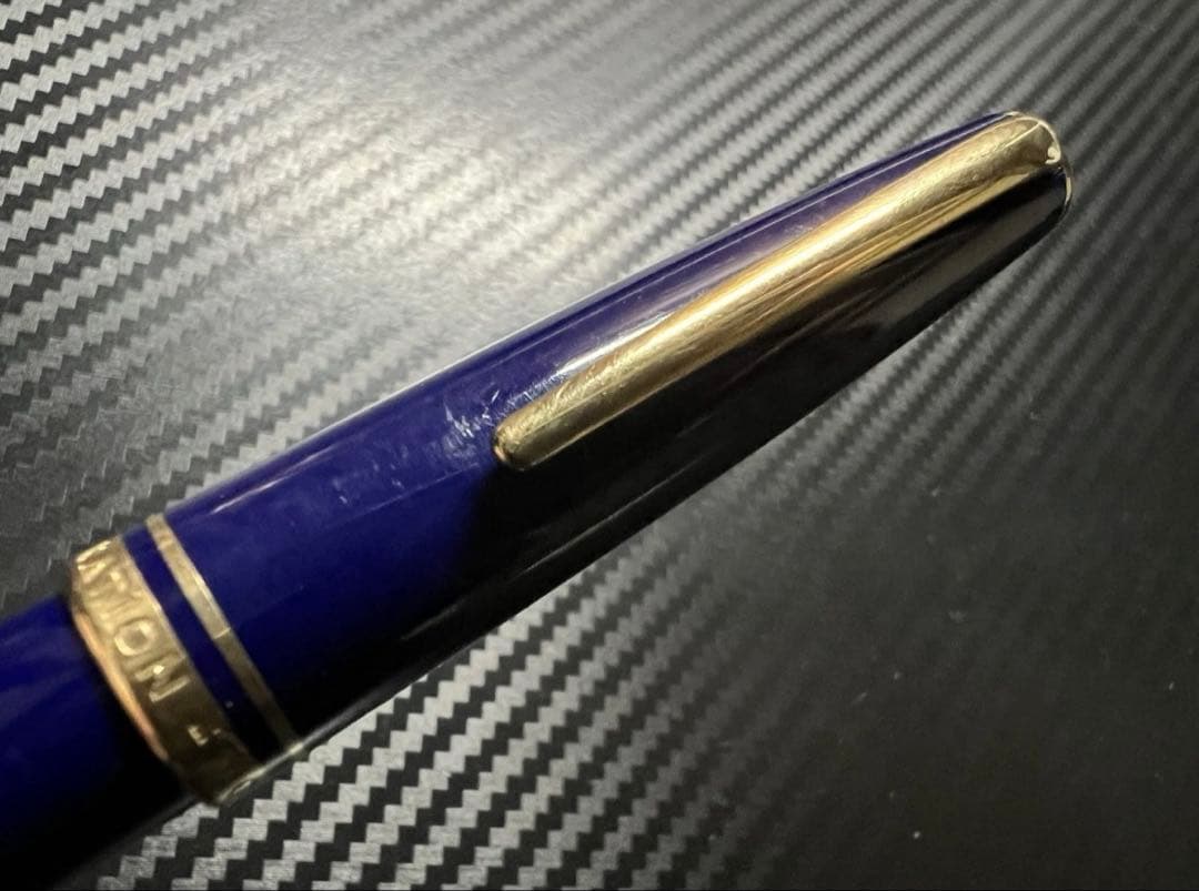 美品 モンブラン ジェネレーション 万年筆 ネイビー M