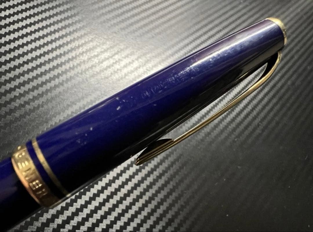 美品 モンブラン ジェネレーション 万年筆 ネイビー M