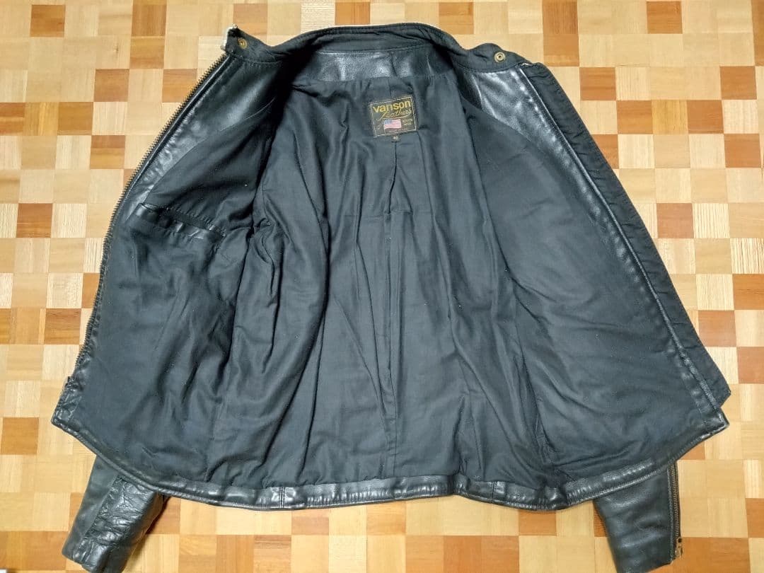 VANSON バンソン RJV シングルライダース サイズ40