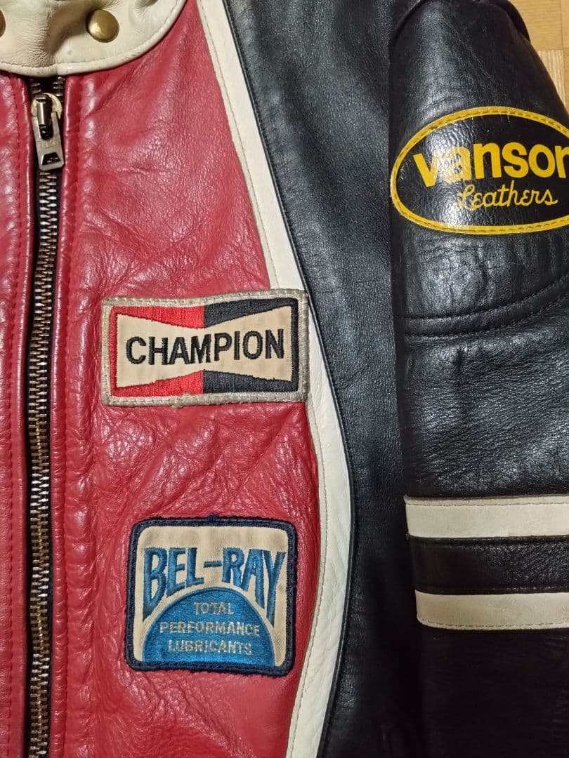 VANSON バンソン RJV シングルライダース サイズ40