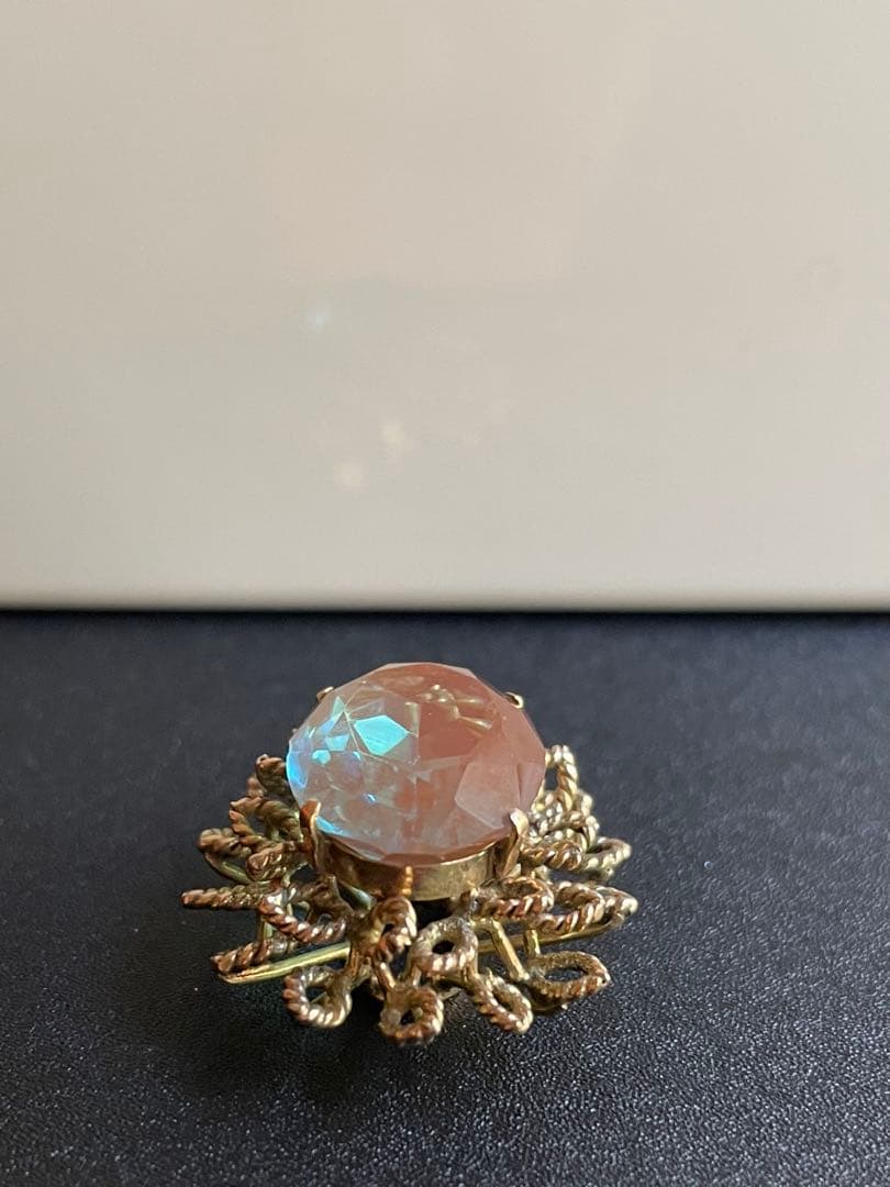 ⬇️【希少】アンティーク　大粒サフィレット　ペンダントトップ　ネックレス　リメイク