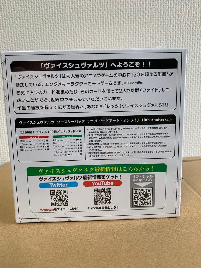 【初版・シュリンク付き】SAO 10th Anniversary 未開封BOX