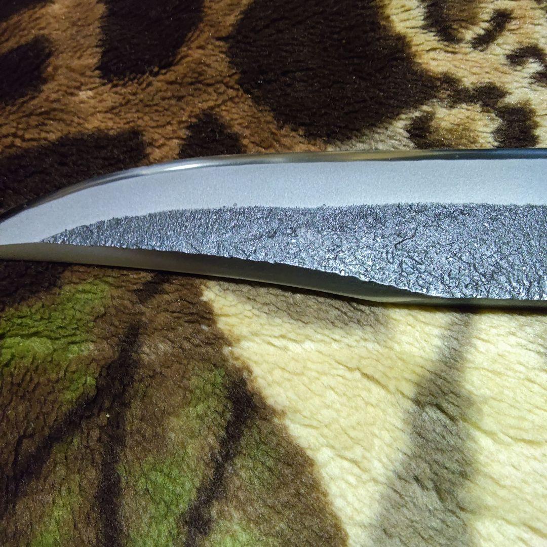 (1月10日までの限定お値下げ中)トヨクニ　晶之作　ボウイナイフ　青紙スーパー