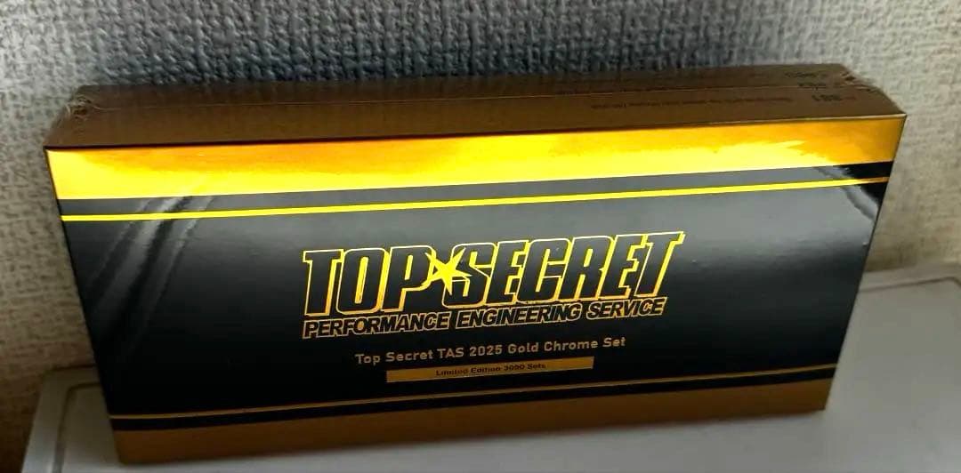 MINIGT TOPSECRET Gold ChromeSet ☆TAS2025
