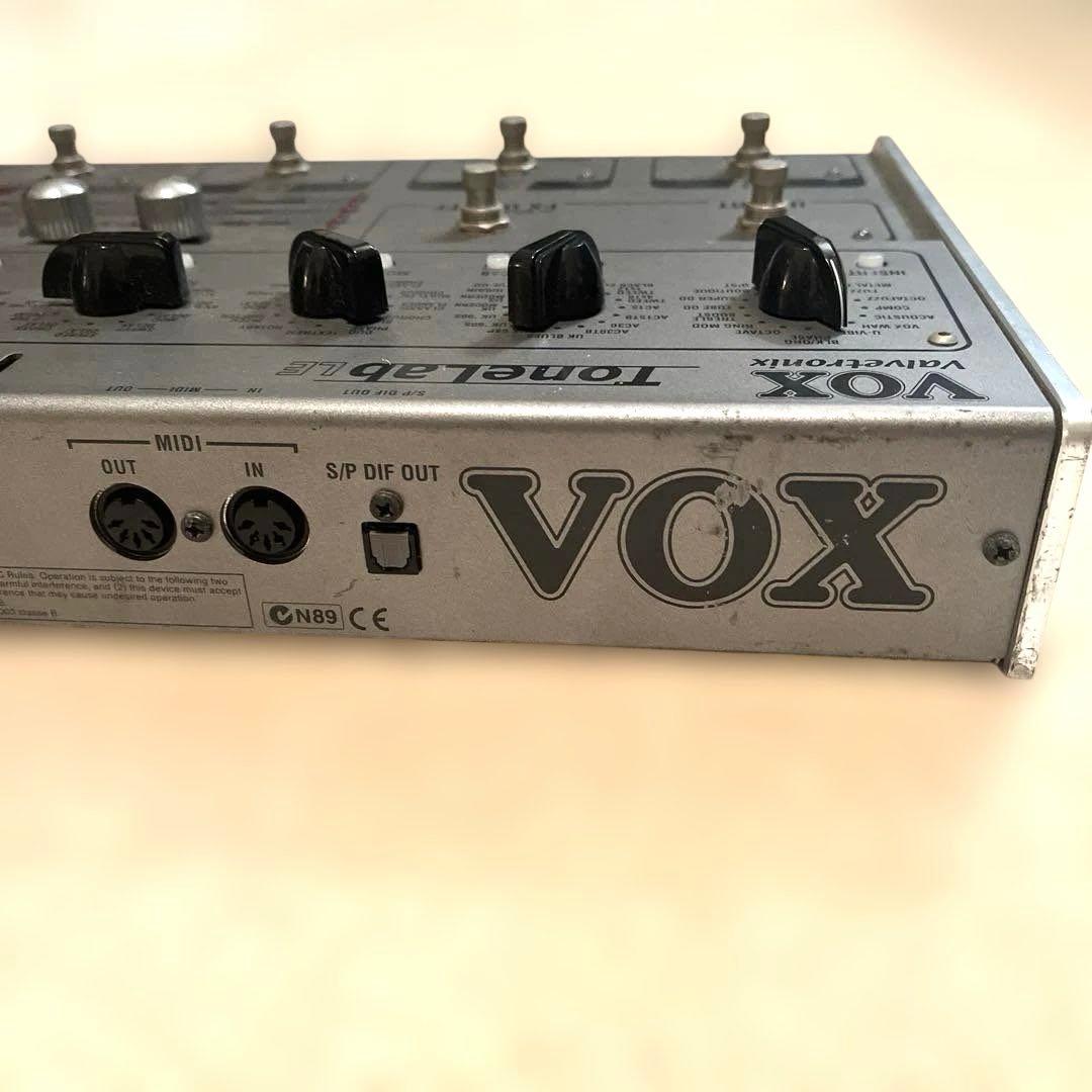 VOX ToneLab LE マルチエフェクター 真空管搭載 ACアダプター付