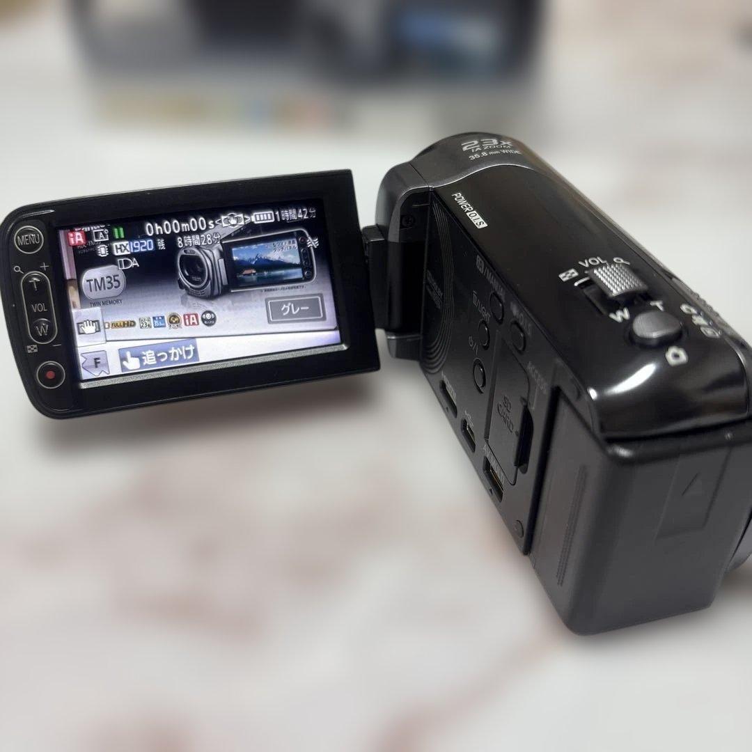 パナソニック デジタルハイビジョンビデオカメラ HDC-TM35 グレー
