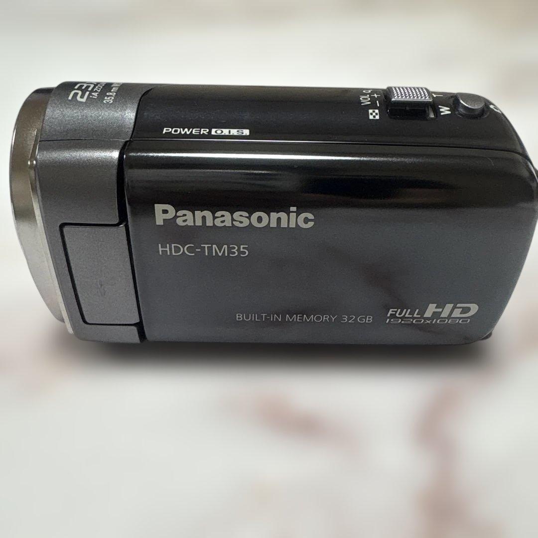 パナソニック デジタルハイビジョンビデオカメラ HDC-TM35 グレー
