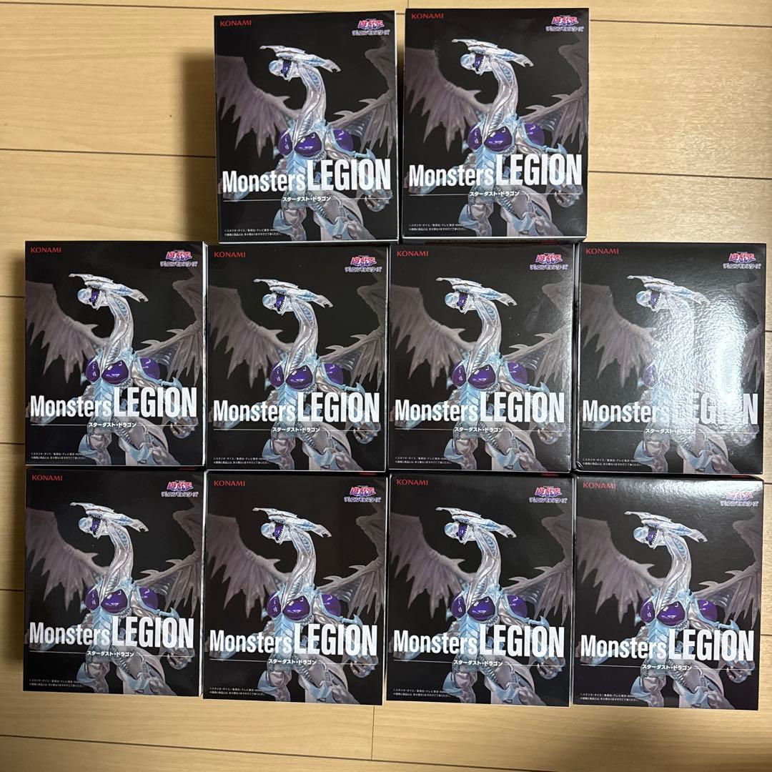 【新品未開封】遊戯王 スターダスト ドラゴン フィギュア 10個