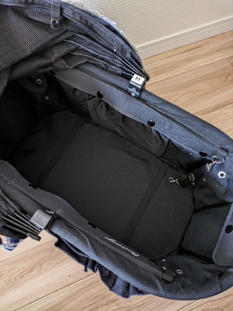 りかま　天使のカート　ルルドール　ハイウエストフリンジデニムミアキス　M