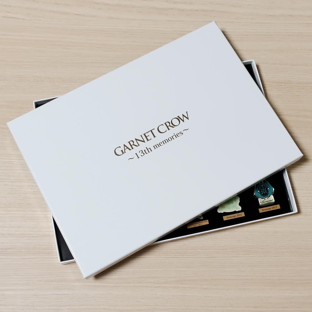 ピンバッジセット GARNET CROW 13th memories グッズ